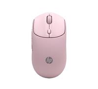HP 400 Dual Wireless Mouse - Bluetooth and USB 2.4GHz, 24 Month Battery, Silent Clicks, Soft Touch, Pink