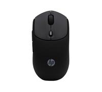 HP 400 Dual Wireless Mouse - Bluetooth and USB 2.4GHz, 24 Month Battery, Silent Clicks, Soft Touch, Black