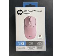HP 400 Quiet Dual Wireless Mouse (Pink) - With up to 24 Months Battery Life