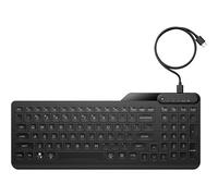 HP 405 - Keyboard - multi device - 65% - compact - backlit - USB - UK - black