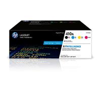 HP 410A | CF410A, CF411A, CF412A, CF413A | 4 Toner Cartridges | Black, Cyan, Magenta, Yellow