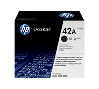 HP 42A LaserJet original toner cartridge black standard capacity 10.000 pages 1-pack