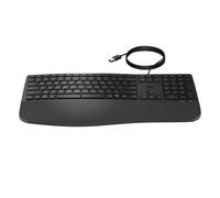 HP 485 Cft Wd Kbd Keyboard Office Usb Black