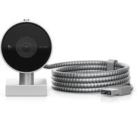 HP 4C9Q2AA#ABB 950 4K Webcam - USB 3.2, Full HD, Auto Focus, Black/Silver