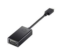 HP 4SH06AA USB-C VGA Black Cable Adapter (USB-C, VGA, Male connector / Female connector, Black)