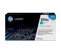 HP 504A Cyan Original LaserJet Toner Cartridge