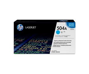 HP 504A Cyan Original LaserJet Toner Cartridge