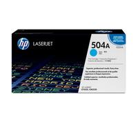 HP CE251A 504A Original LaserJet Toner Cartridge, Cyan, Single Pack