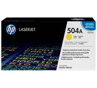 HP GENUINE 504A CE252YC YELLOW TONER CARTRIDGE FOR COLOR LASERJET CP3525, CM3550