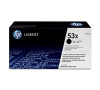 HP 53X High Yield Black Original LaserJet Toner Cartridge. Black toner page yield: 7000 pages Printing colours: Black Quantity per pack: 1 pc(s)
