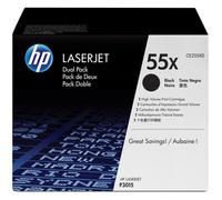 HP 55X Original Black (CE255XD) Twin Pack