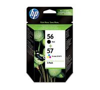 HP 56/57 Combo Pack - Print cartridge - 1 x black, colour (cyan, magenta, yellow)
