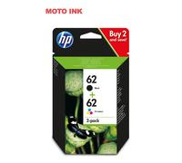 HP 62 2-pack Black/Tri-color Original Ink Cartridges
