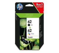 HP 62 2-pack Black/Tri-color Original Ink Cartridges