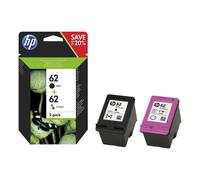 2x Genuine HP 62 Black Ink Cartridges For ENVY 5540 5640 7640 Inkjet Twin Pack