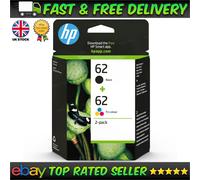 HP 62 2-pack Black/Tri-color Original Ink Cartridges