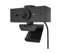 HP PC 620 Webcam FHD 1080p | Automatic Focus | Digital Zoom | 360° Rotation | Adjustable Field of View | Automatic Color and Background Correction | Zoom Compatible | Privacy Cover | Black