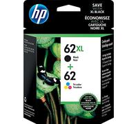 HP 62XL High Capacity Black / HP 62 Tri-color Original Ink Cartridges (N9H67FN)