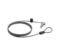 HP 63B28AA Nano Combination Cable Lock, Stainless Steel, 1.83m