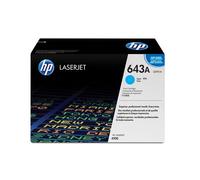 HP Q5951A 643A Original LaserJet Toner Cartridge, Cyan, Single Pack