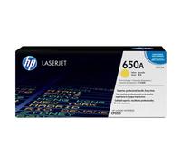 HP CE272A 650A Original LaserJet Toner Cartridge, Yellow, Single Pack