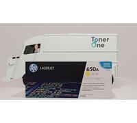 HP 650A Yellow Toner Cartridge 15000 Page Yield - CE272A