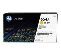 HP 654A Standard Capacity Yellow Toner Cartridge - CF332A