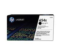 HP 654X High Yield Black Original LaserJet Toner Cartridge. Black toner page yield: 20500 pages Printing colours: Black Quantity per pack: 1 pc(s)
