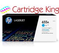 Original HP 655A Cyan Toner Cartridge