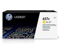 HP 657X - High Yield - yellow - original - LaserJet - toner cartridge (CF472X) - for LaserJet Enterprise MFP M681, LaserJet Enterprise Flow MFP M681, MFP M682