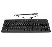 HP 672647-093 USB Norwegian Black keyboard