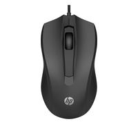 HP 6VY96AA#ABB HP 100 Mouse Corded Optical Black 3 Buttons 1600 dpi
