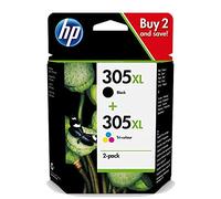 HP 6ZA94AE 305XL High Yield Black Tri-Colour Original Ink Cartridge Set