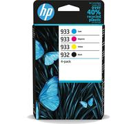 HP 6ZC71AE 932/933 Original Ink Cartridges, Black/Cyan/Magenta/Yellow, Multipack