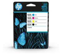HP 6ZC72AE (934/935) Ink cartridge multi pack, 10ml + 3x4,5ml, Pack qty 4