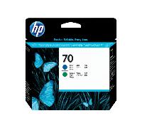 HP 70 Blue & Green Printhead - C9408A (Original)