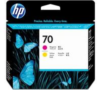 HP 70 - C9406A - 1 x Yellow, 1 x Magenta - Printhead - For DesignJet Z2100, Z3100, Z3200, Z5200, Z5400, Photosmart Pro B8850, Pro B9180