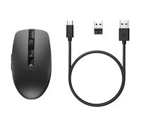 HP 710 Rechargeable Silent Mouse, 4-way Hyper Scroll Wheel, USB-C Charging, 6 Pr