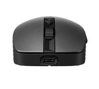 NEW HP 710 Rechargeable Silent Mouse, Wireless/Bluetooth, 7-Button, Multi-Device