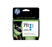 HP 711 3-pack 29-ml Cyan DesignJet Ink Cartridges