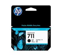 HP CZ129A Original HP 711 Black Ink Cartridge - CZ129 Designjet Ink, 38ml