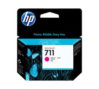 HP CZ131A Original HP 711 Magenta Ink Cartridge - CZ131 Designjet Ink, 29ml