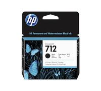 HP 3ED71A Original HP 712 High Capacity Black Ink Cartridge - 3ED71A Designjet Ink, 80ml