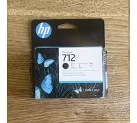 HP 3ED71A Original HP 712 High Capacity Black Ink Cartridge - 3ED71A Designjet Ink, 80ml