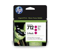 HP 712 Ink Cartridges Original 3pack 29ml Magenta DesignJet