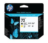 HP 72 Matte Black and Yellow DesignJet Printhead (C9384A)