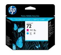 HP Ink Cartridge 72 Magenta and Cyan Printhead Cyan C9383A