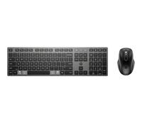 Hp 720 Multi-Device Rechargeable Wireless Keyboard & Mouse Combo Black