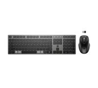 HP 725 Multi-Device Rechargeable Wireless Keyboard and Mouse Combo