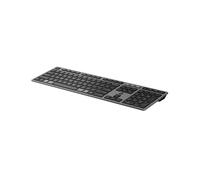 HP 725 Multi-Device Full-size Wireless Keyboard and Mouse Set - Black